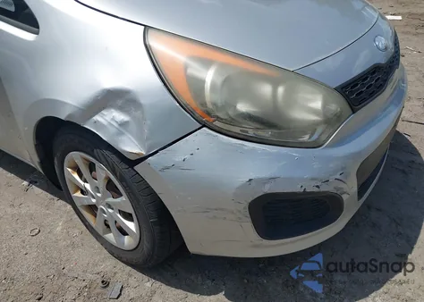 2013 Kia Rio Lx from USA, damaged, VIN KNADM5A33D6224696